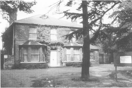 Old picture of Lansdowne House Harlington 